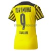 Original Fußballtrikot BVB Borussia Dortmund Erling Haaland 9 Heimtrikot 2021-22 Für Damen